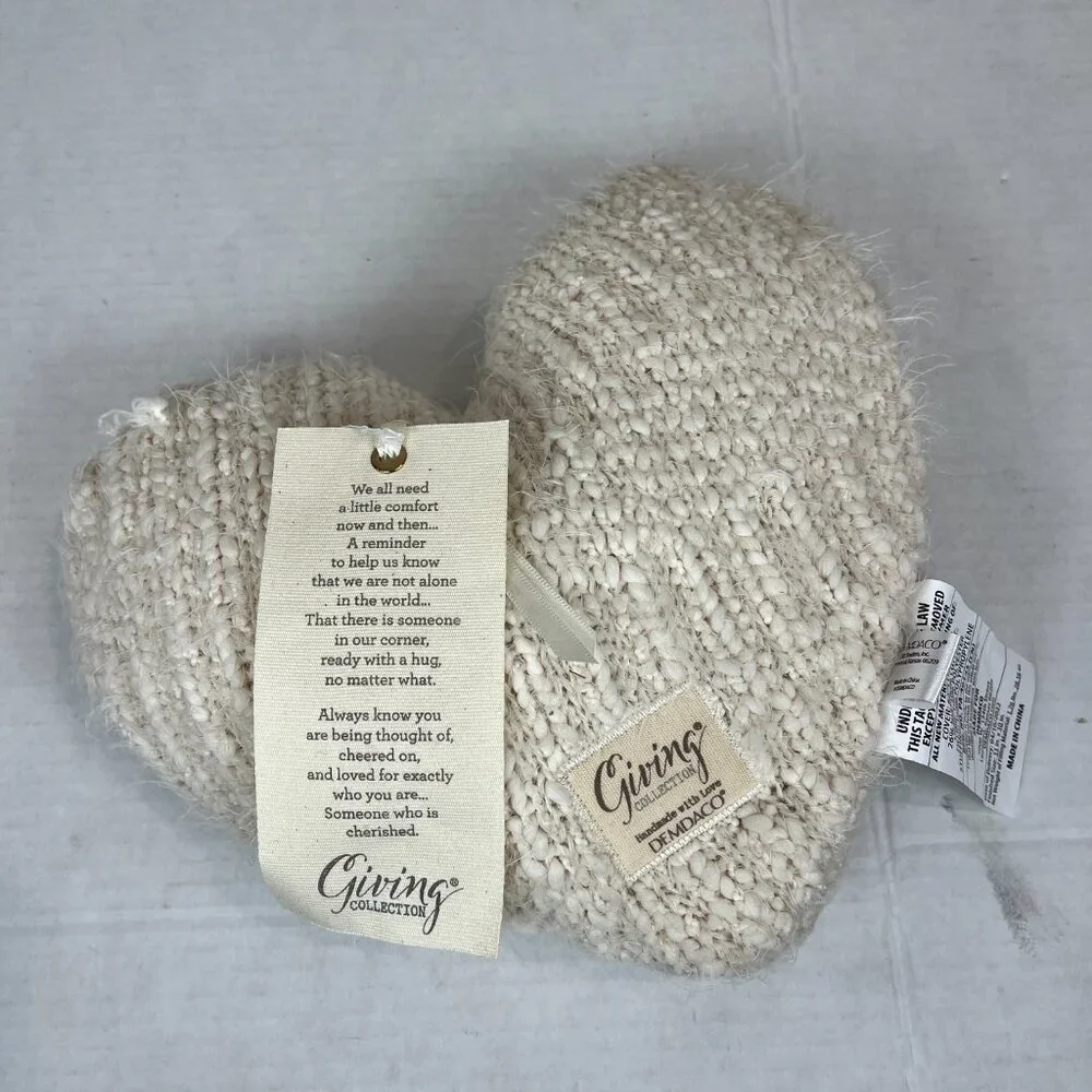 DEMDACP Giving collection, weighted ivory Heart, 11
